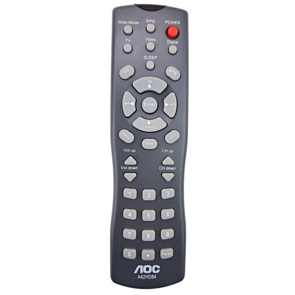 AOC Remote Control Model A42HD84 Replacement For TV OEM Original Genuine New